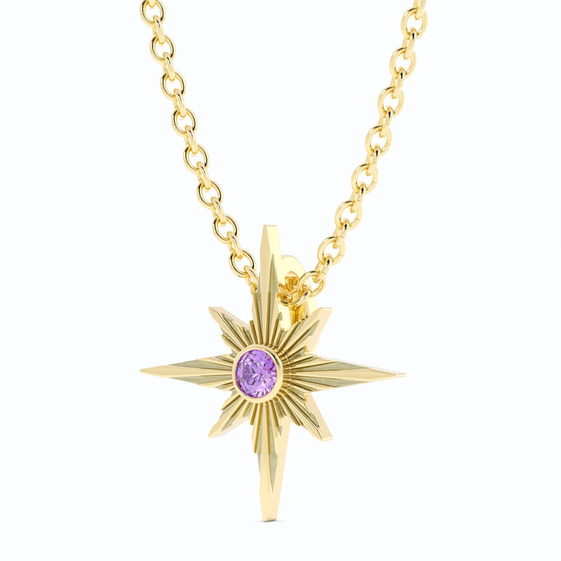 Signature Shine pendant in solid 18k or vermeil