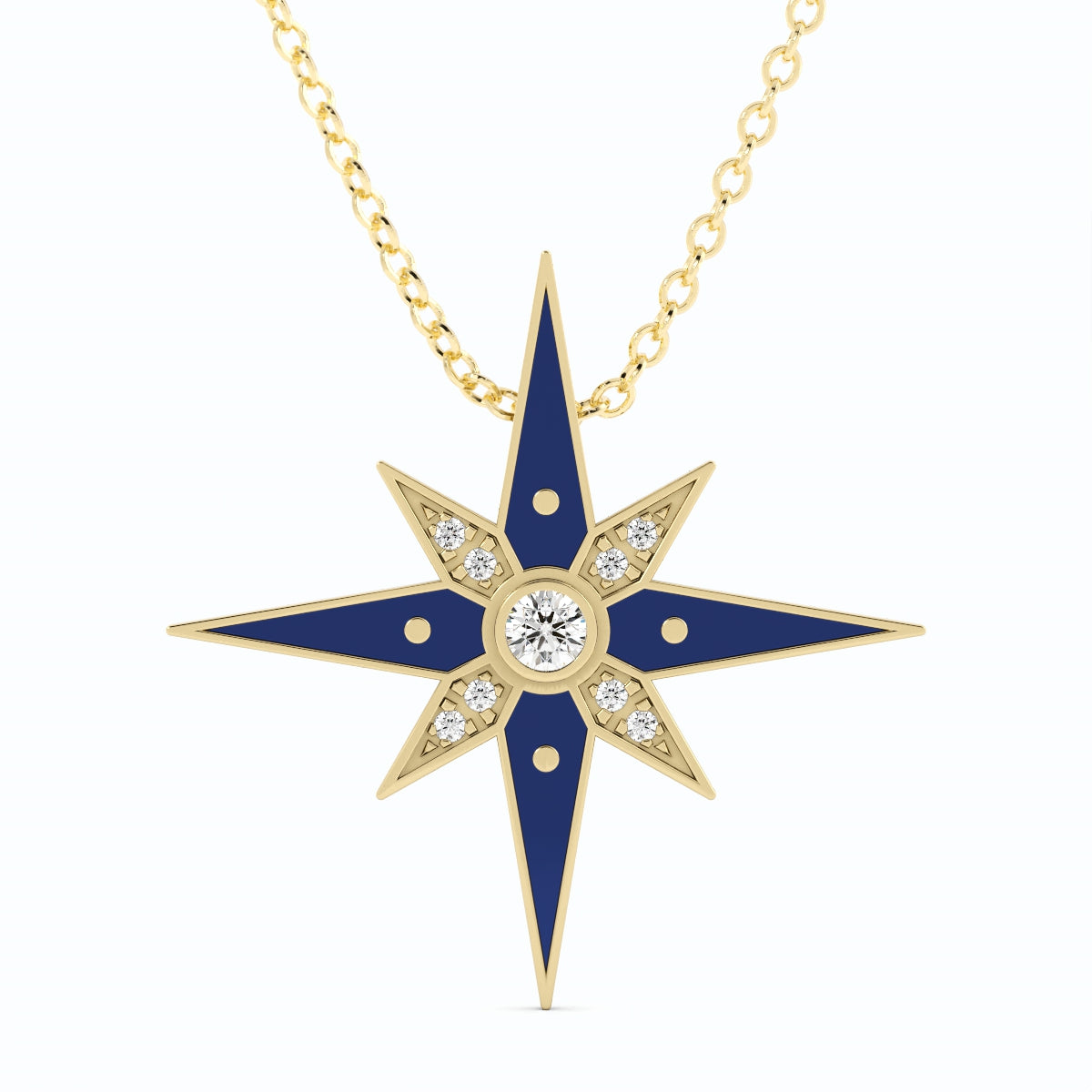 Shine Vioi pendant in solid 18k