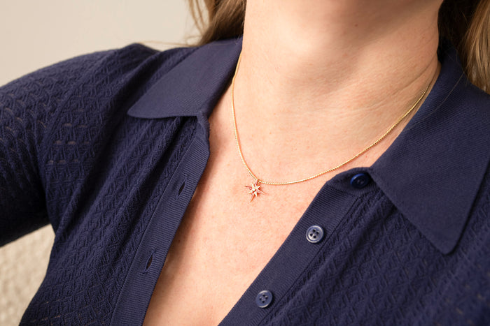 Shine Vioi pendant in solid 18k