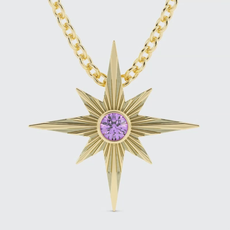 Signature Shine pendant in solid 18k or vermeil